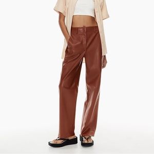 Aritzia Wilfred Free Aritzia Ascendant Vegan Leather Pants